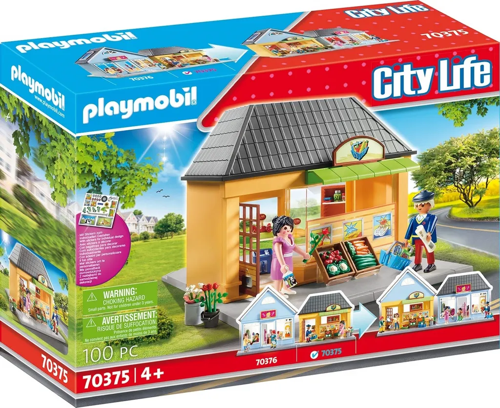Set PLAYMOBIL 70375 Supermarché : Le Cadeau Parfait pour Petits Curieux
