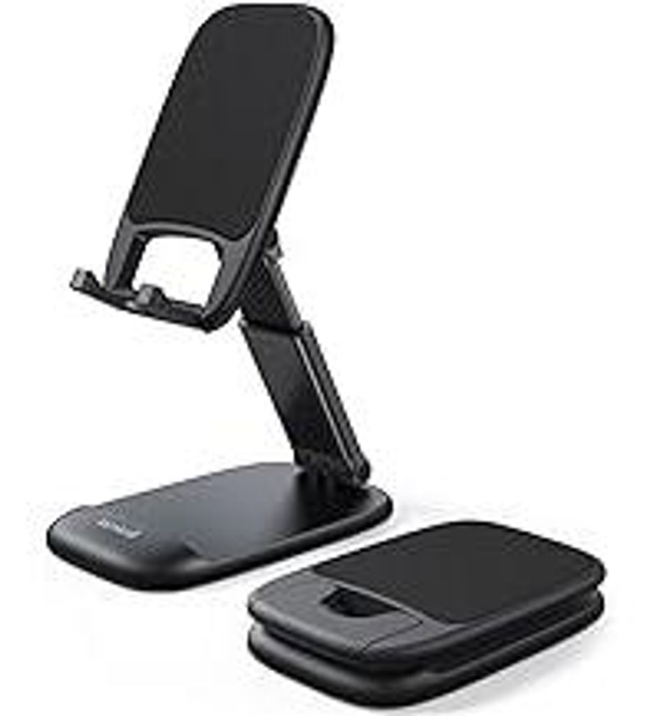 Lamicall Handy Ständer Verstellbare, Handy Halterung - Faltbarer Handyhalterung, Halter für iPhone 17 16 15 14 Pro Max Plus Air, 13 12 Pro Max Mi...