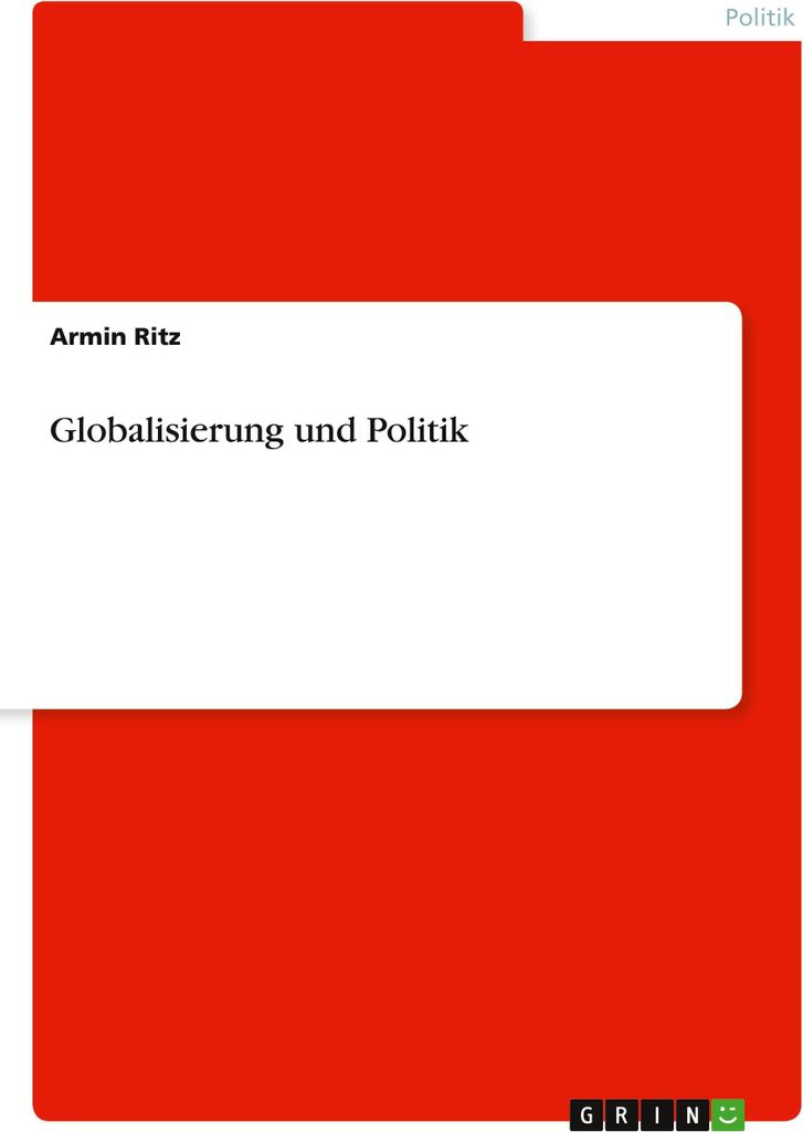 Globalisierung und Politik