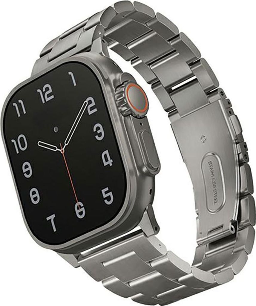Uniq Osta Edelstahlarmband für Apple Watch 1/2/3/4/5/5/6/7/8/Se/Se2/Ultra 42/44/45/49Mm - Silber