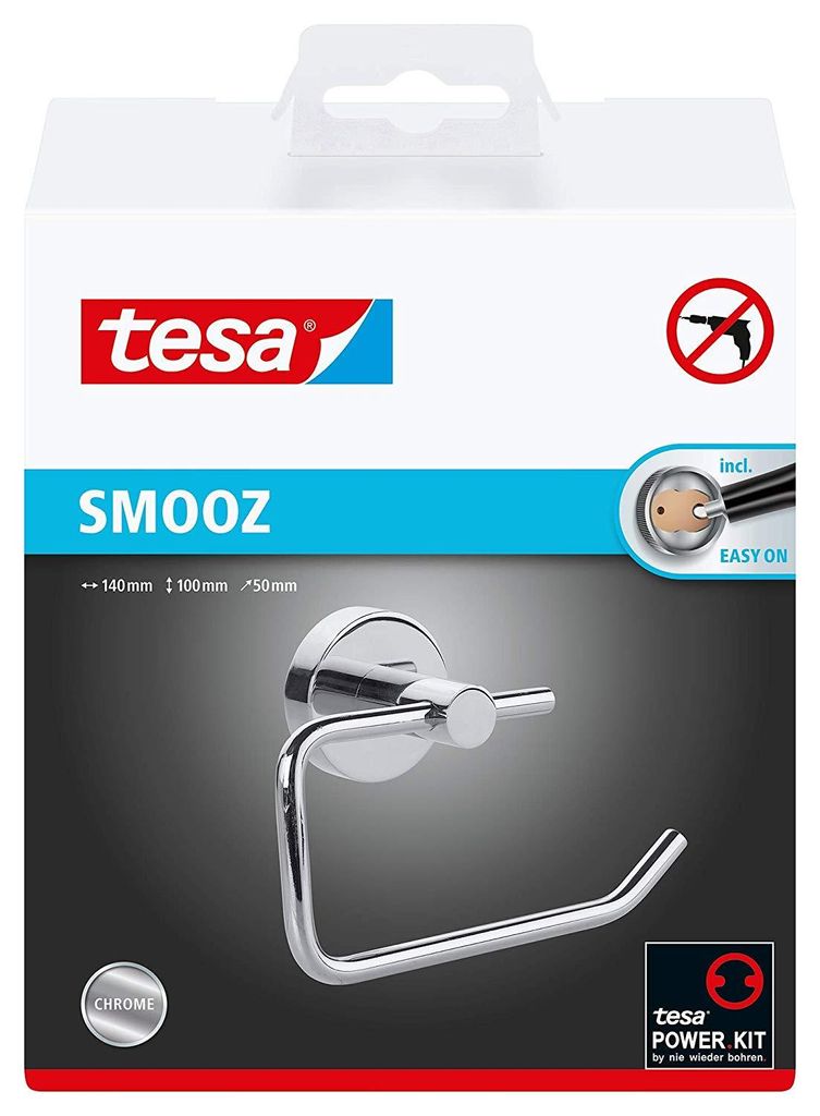 TESA Smooz, 140 mm, 100 mm, 50 mm, Box Produktbild 