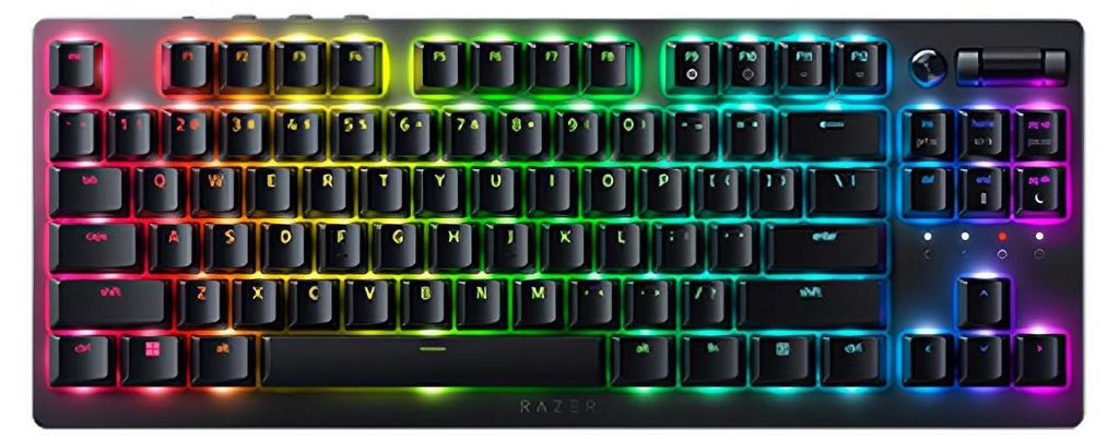 Razer DeathStalker V2 Pro, Avec et sans fil, USB + RF sans Image du produit 