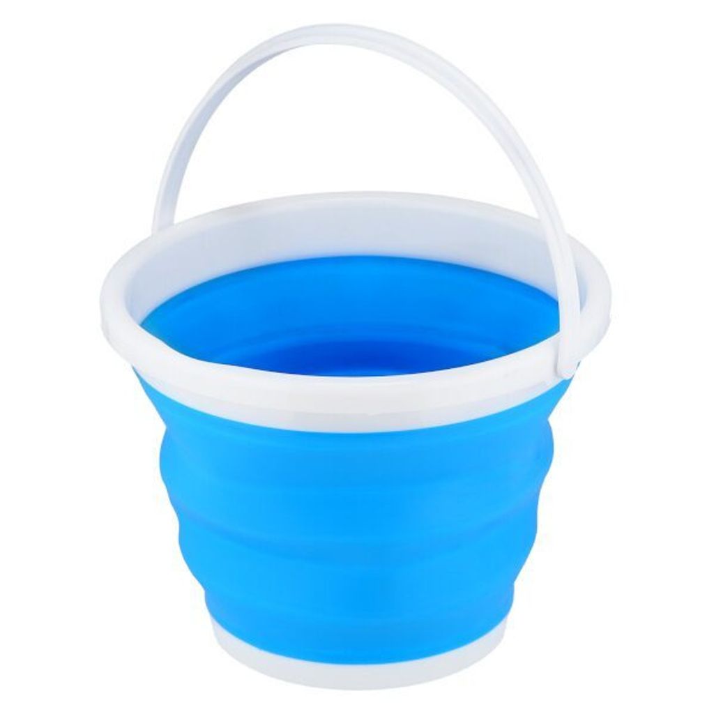 Secchio pieghevole NILS Camp NC1731 blu 10 l Immagine del prodotto 