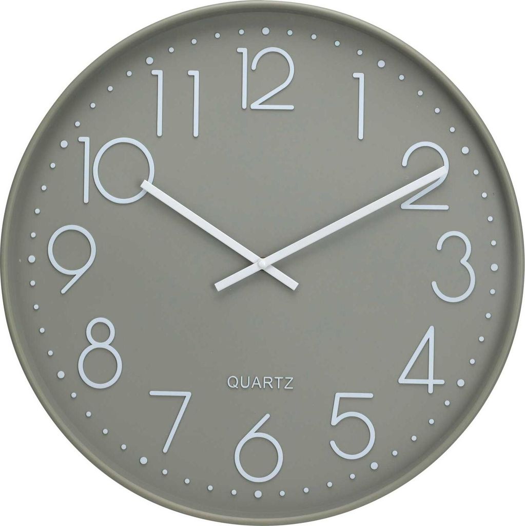 Wanduhr aus Glas, Grün, 50 cm Durchmesser Produktbild 
