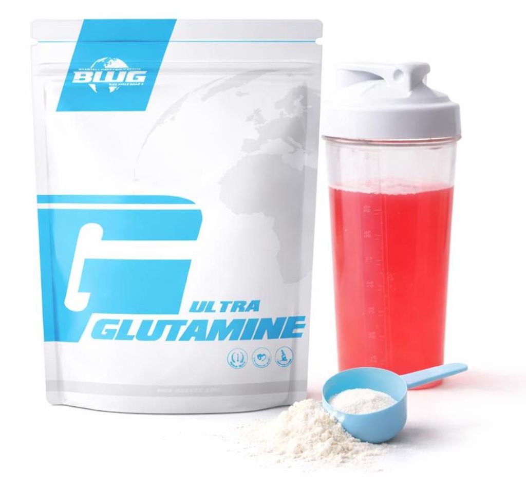 BWG Ultra L-Glutamin + Vitamin B6 Beutel - ab 1000g Produktbild 