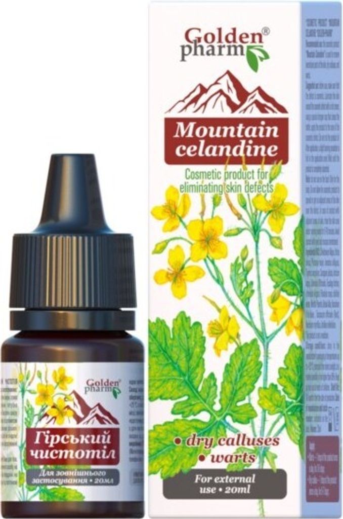 Golden Pharm Bergschöllkraut 20 ml Produktbild 