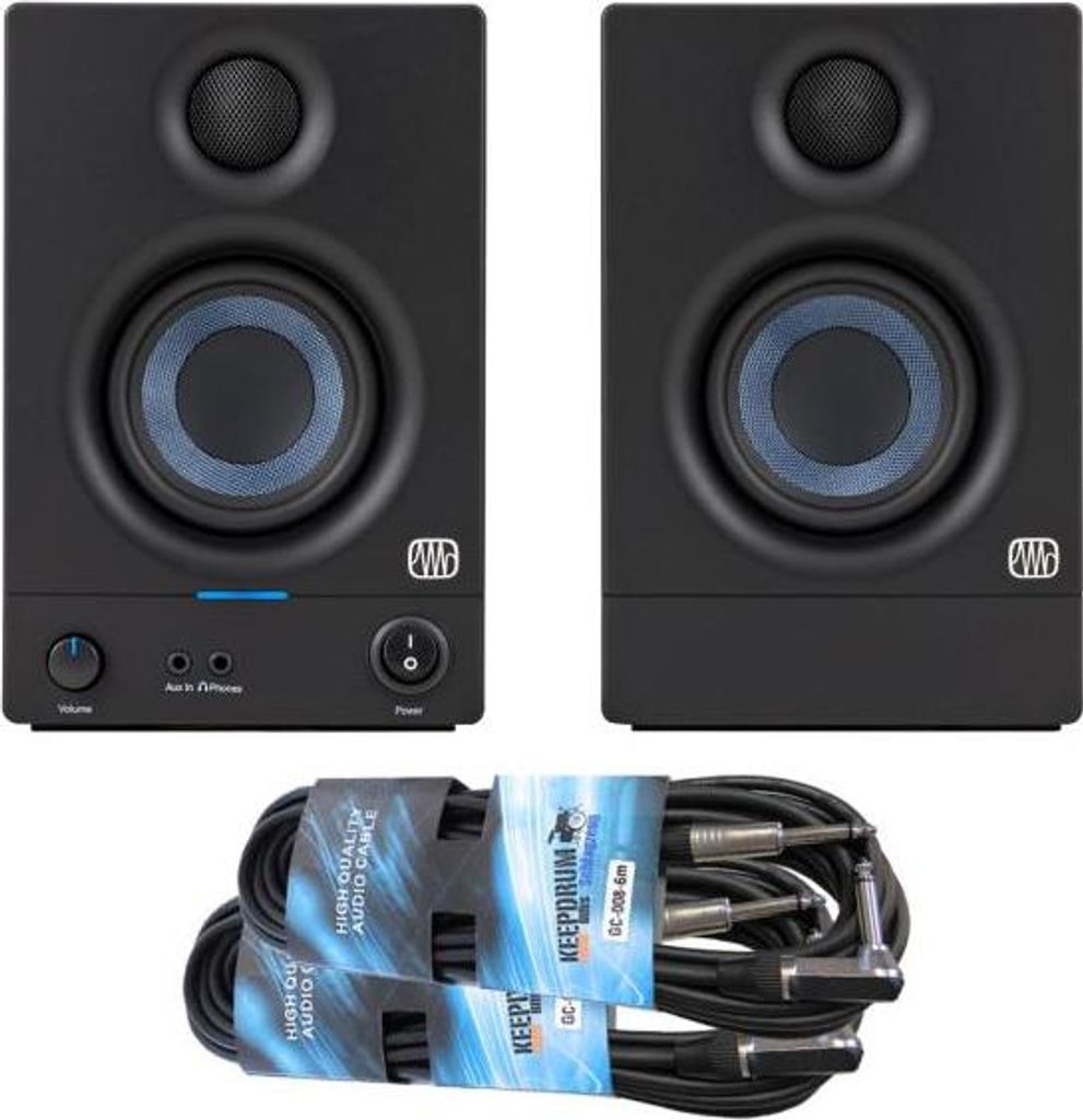 Presonus Eris 3.5 Boxen 2nd Gen mit Klinkenkabel