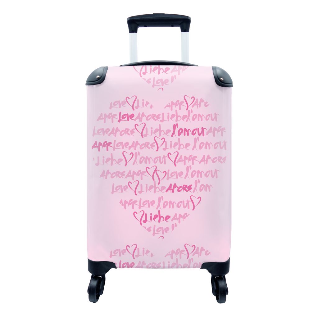 MuchoWow® Koffer Handgepäck Trolley Rollkoffer Kleine Produktbild 
