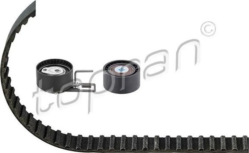 Kit courroie dentée TOPRAN 304 476 OE 0831V7 pour C3, Fiesta et 208