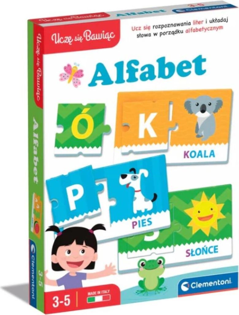 Clementoni: Ich lerne und habe dabei Spaß! Alphabet 50766