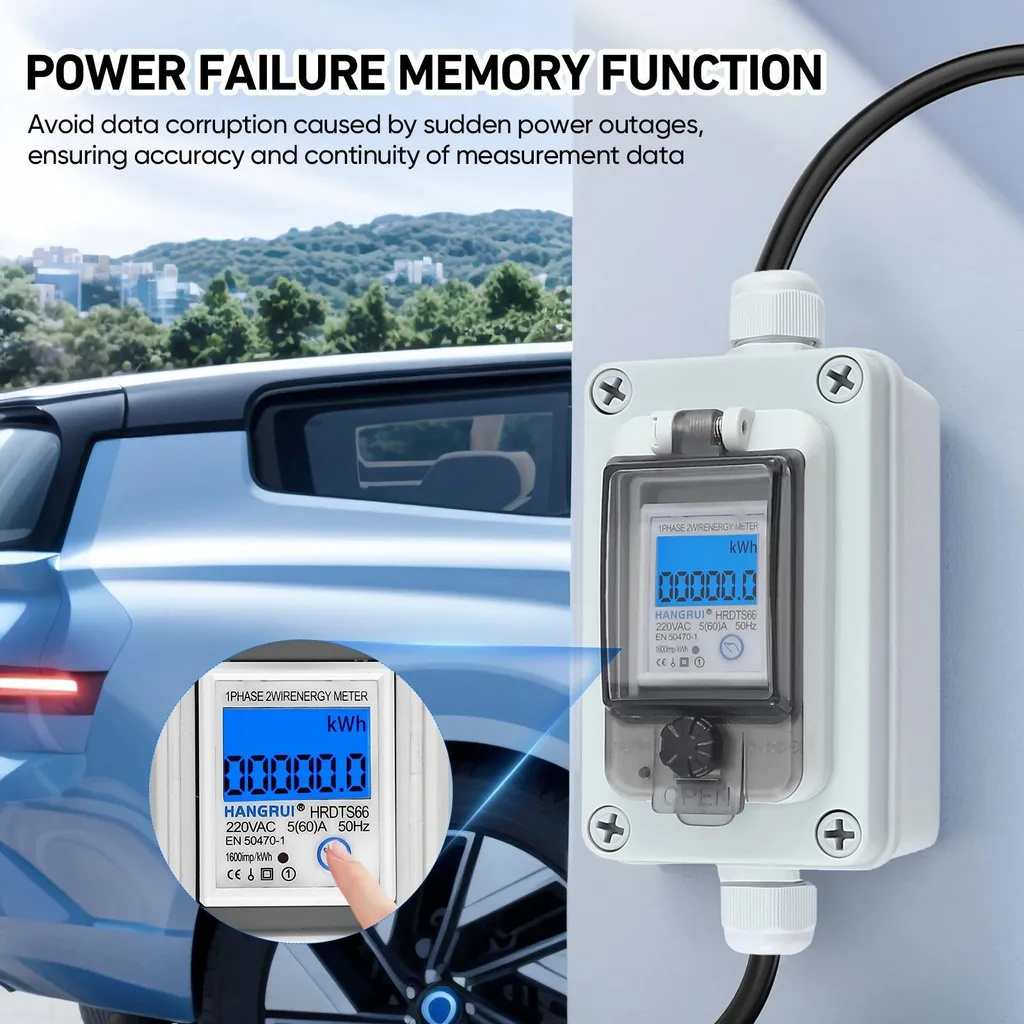 Compteur d'énergie mobile IP67 : mesurez votre consommation 230V sans erreur - 4