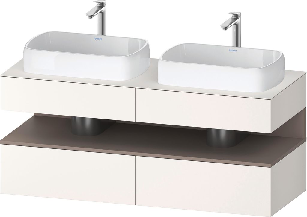 DURAVIT QA4767043840000 QTG KWTU WH Ek. 1400x550x600 Wß Smt Produktbild 