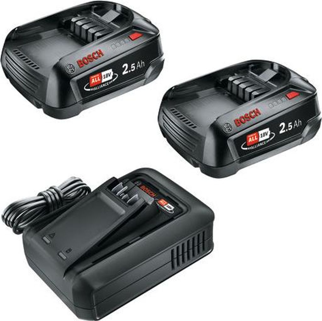 Starter-Set Starter-Set 18V, 2 x Akku PBA 18V 2.5Ah Produktbild 