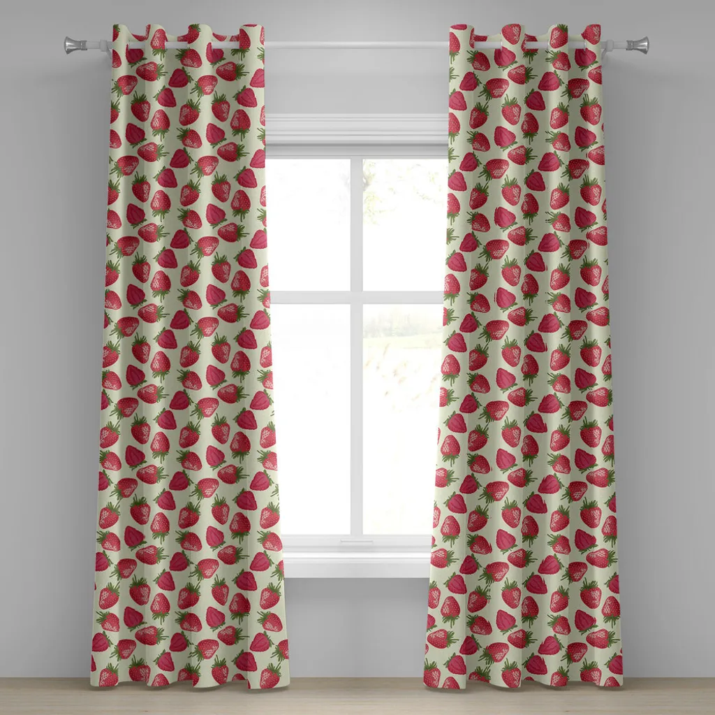 Tenda Botanica ABAKUHAUS Fragole Organiche - Arredo Bio 280x175cm