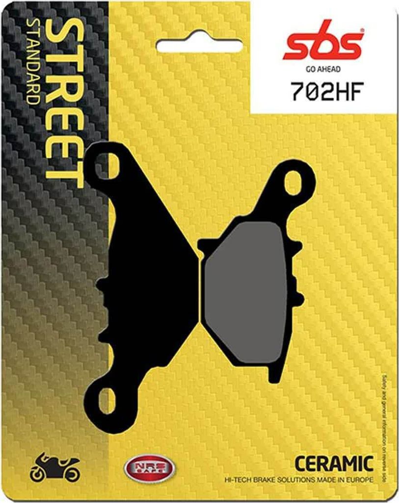 Bremsbelag SBS 702HF (Satz pro Scheibe) Street Ceramic