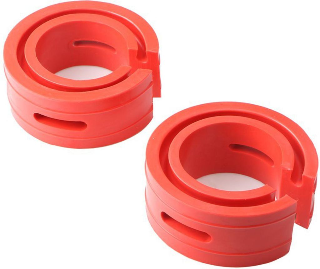 2 Stück Automotive Coil Spring Buffer Anti Vibration Universal Bumper Cushion für Autos A