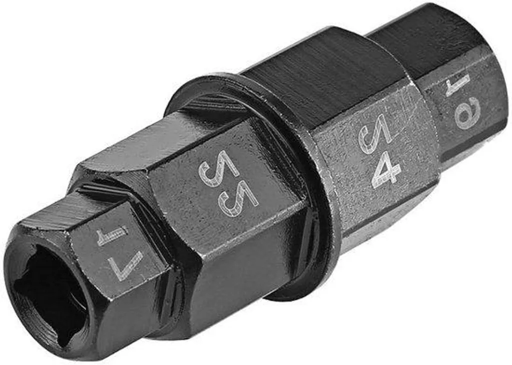 Adaptateur 17-22 mm pour changer roue avant moto avec témoin vert