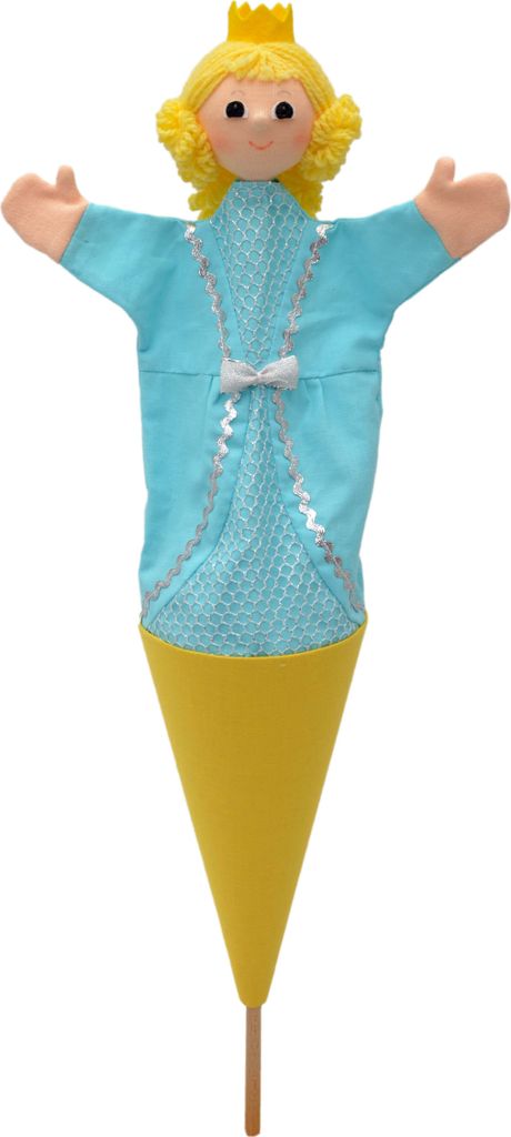Tütenkasper / Tütenpuppen Prinzessin 55 cm Mehrfarbig, 11534A