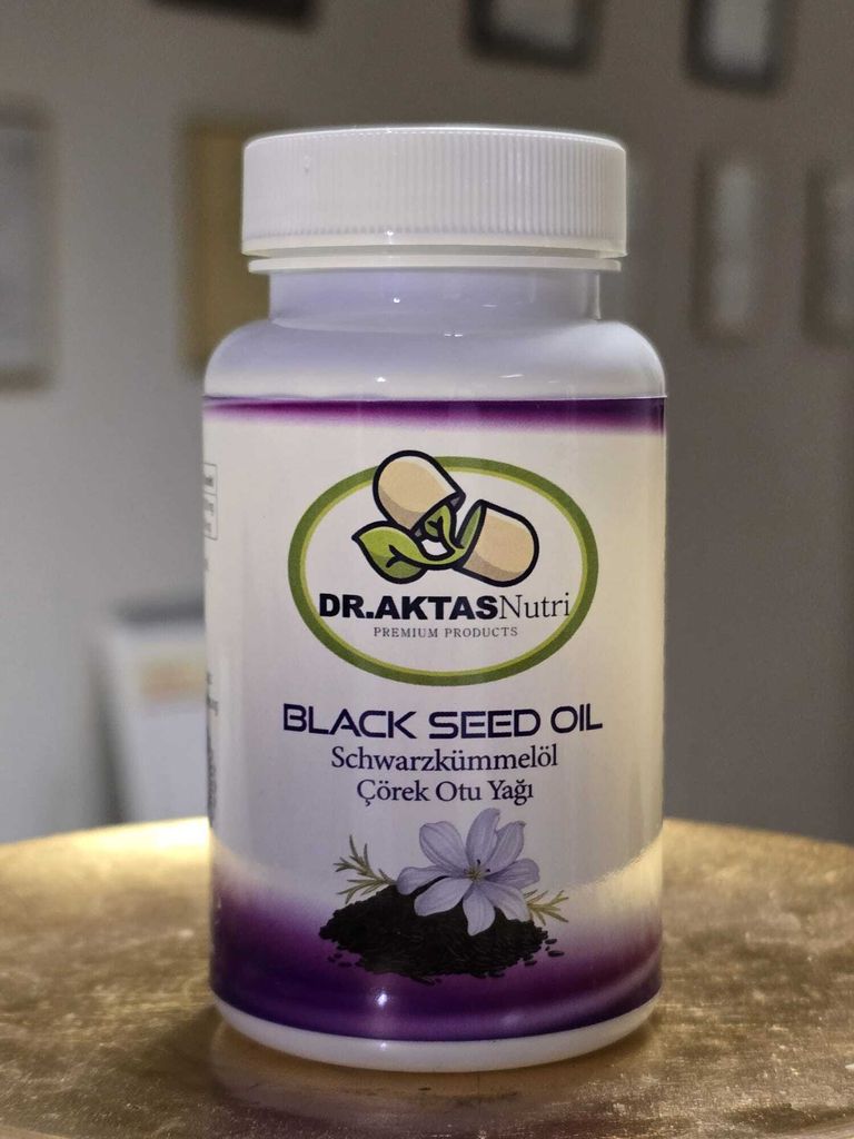 DrAktasNutri Schwarzkümmelöl Premium Kapseln