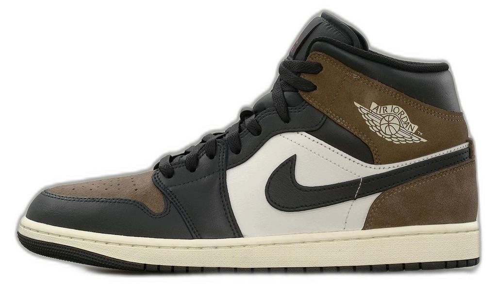 Nike Air Jordan 1 Mid sneakersy buty męskie brązowe Zdjęcie produktu 