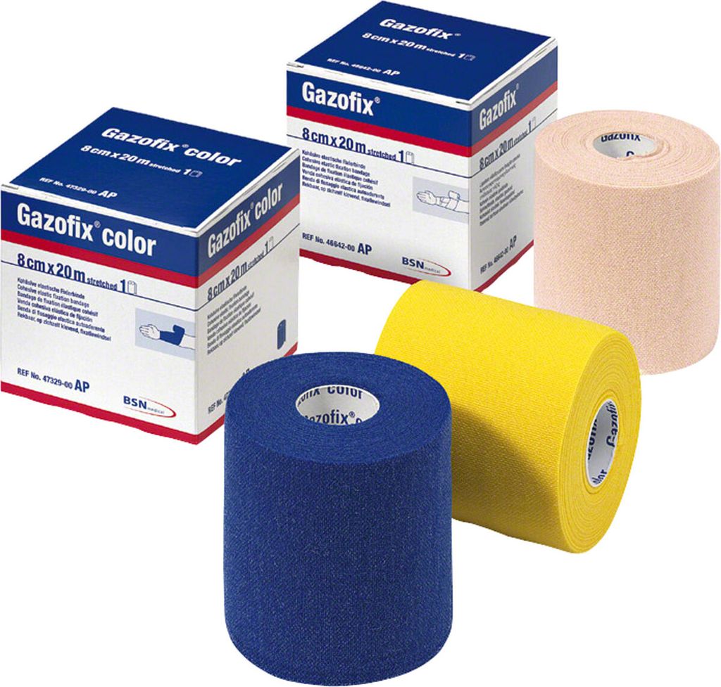 Gazofix, 4 m x 6 cm, neutral, 10 Stück, neutral