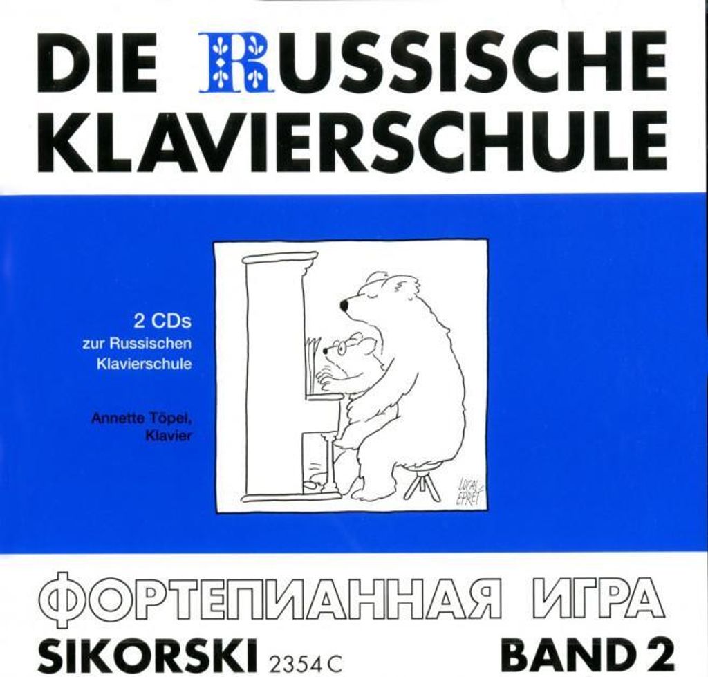 Die Russische Klavierschule 2. 2 CD's