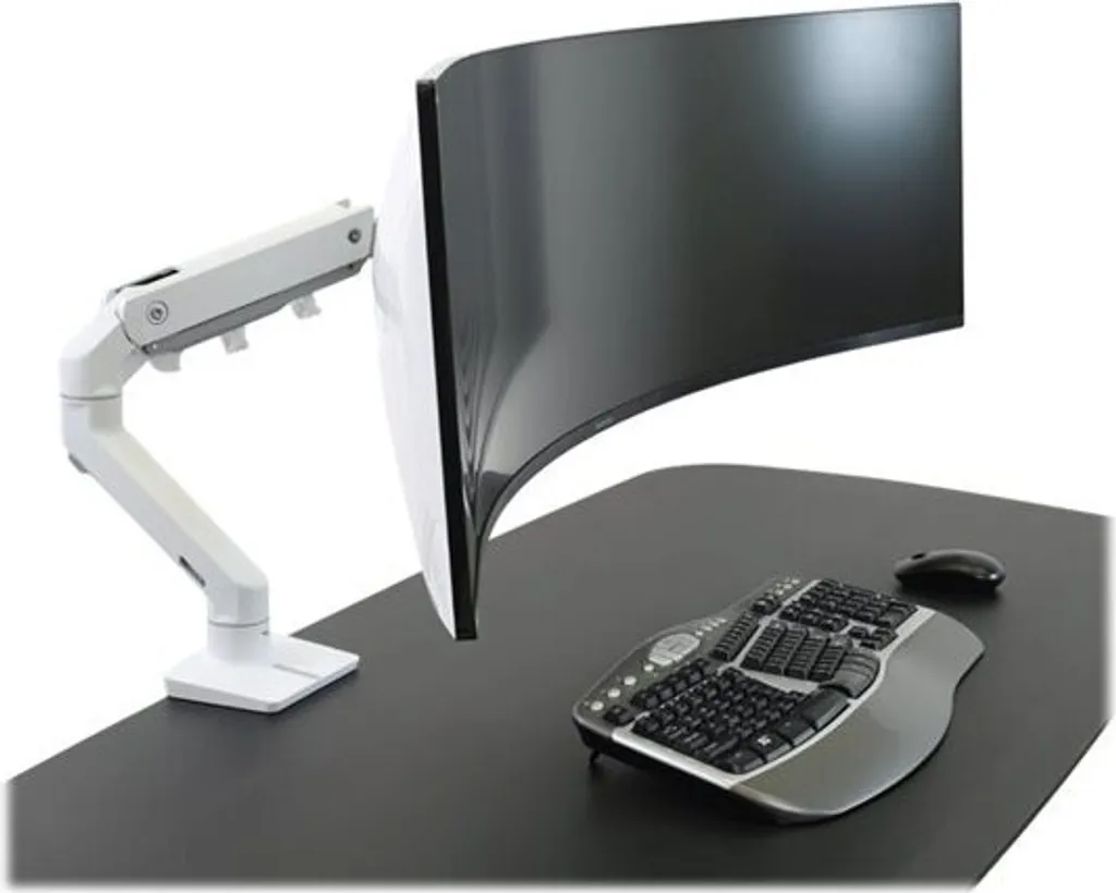 Ergotron HX Support d'Écran Ultra-Large 49 Pouces Blanc Mat 45-647-216