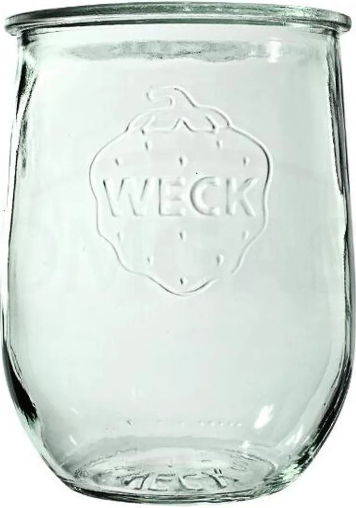 WECK Tulipano 1062 ml Set 6 Pezzi - Barattoli in Vetro per Conserve