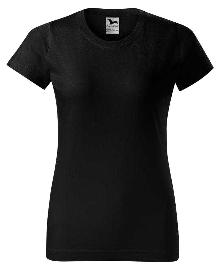 Adler - "Basic" T-Shirt für Damen PP10676 (3XL) (Schwarz)