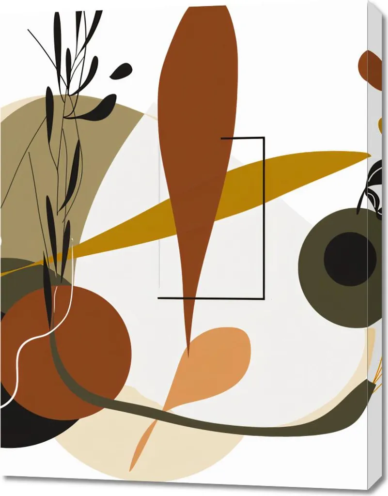 Tableau Déco Moderne 70x90 cm - Impression sur Toile Haute Définition