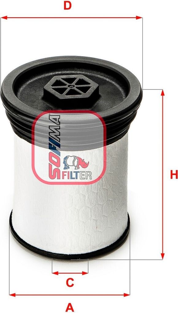 Kraftstofffilter SOFIMA S 1019 NE