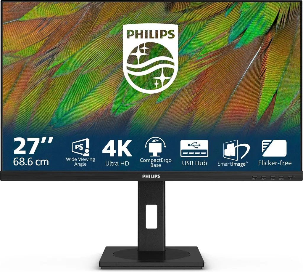 Moniteur Philips 27B1N3800 IPS Dalle Mate HDMI DisplayPort USB-A