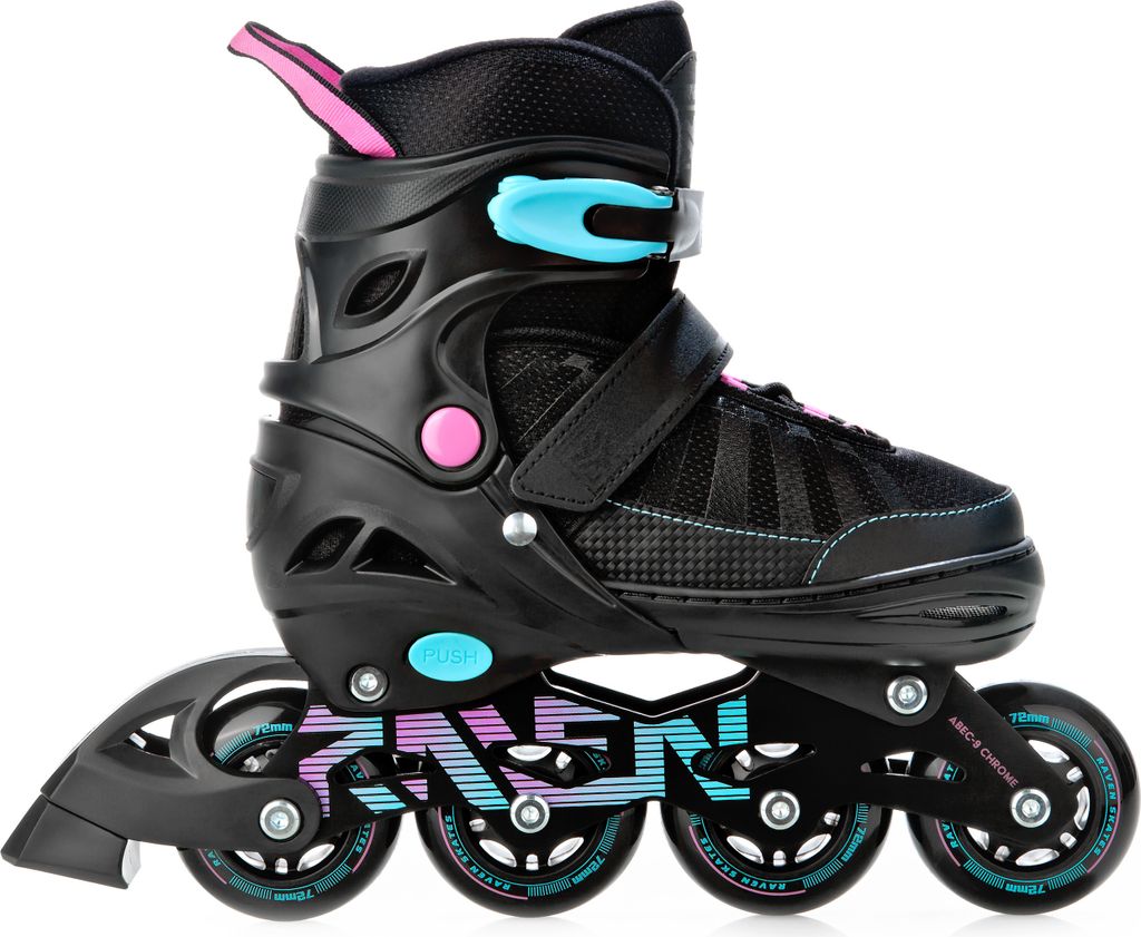 Inlineskates Inliner Raven Oxen Mint/Pink 38-42 verstellbar