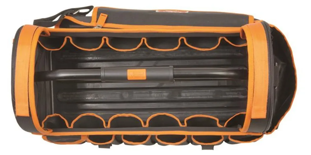 BAHCO Sacoche outils ouverte 47cm avec fond rigide et poignée métal