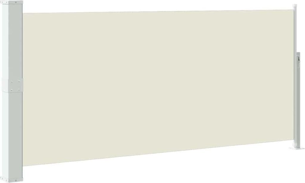 vidaXL Výsuvná bočná markíza 140x300 cm krémová Obrázok produktu 