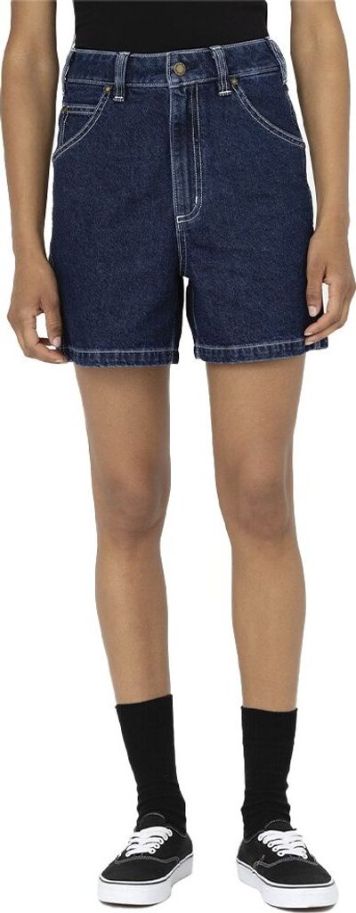 Dickies Denim Kurze Hose Blau 28 Frau Blau 28
