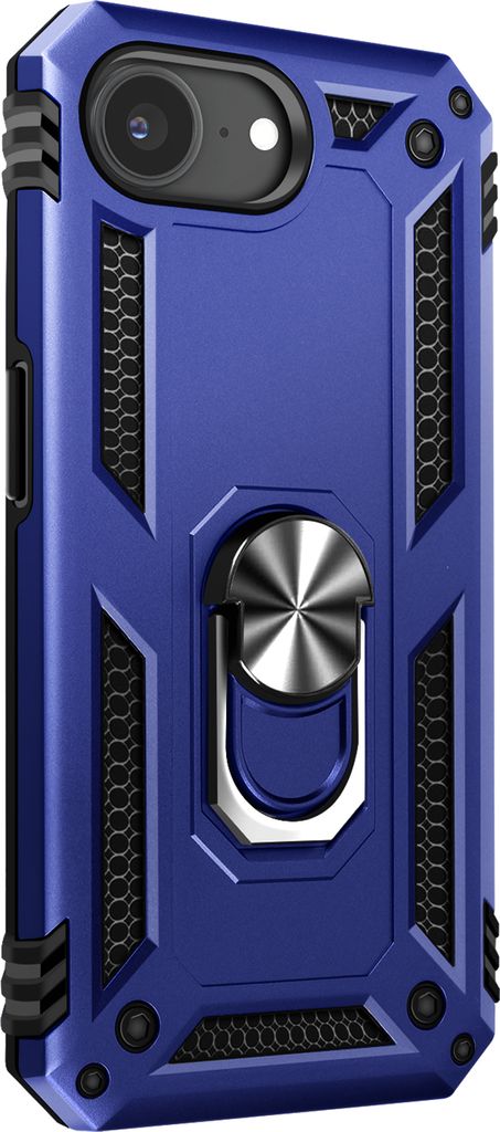 Avizar, Hülle iPhone 16e Hybrid Ring Magnetischer Halt, Blau