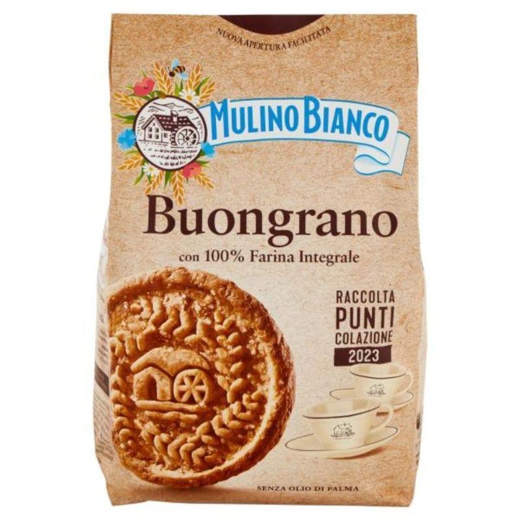 Buongrano Mulino Bianco celozrnné sušenky 350g Obrázek produktu 