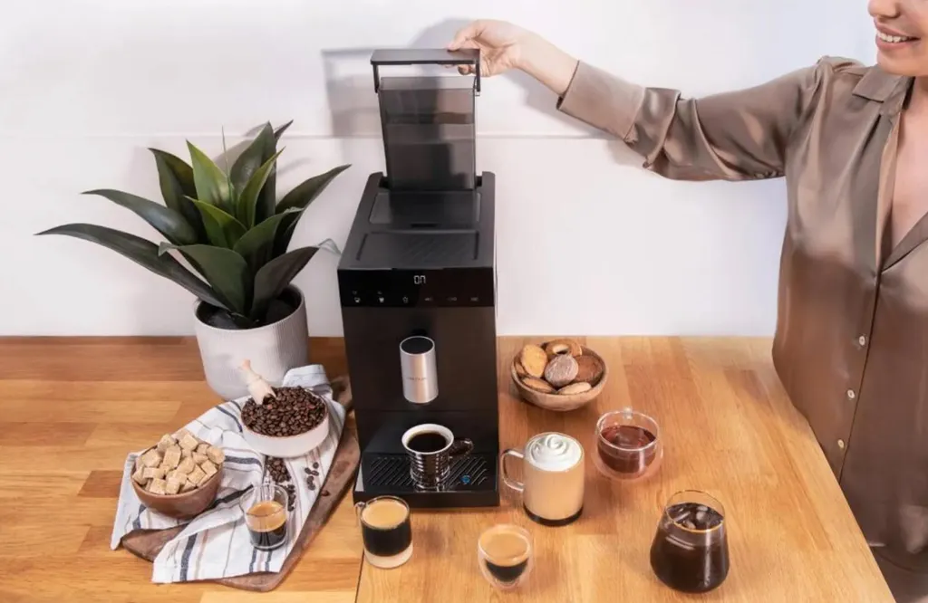 Cafetière à grain automatique Cecotec Cremmaet Compact design moderne