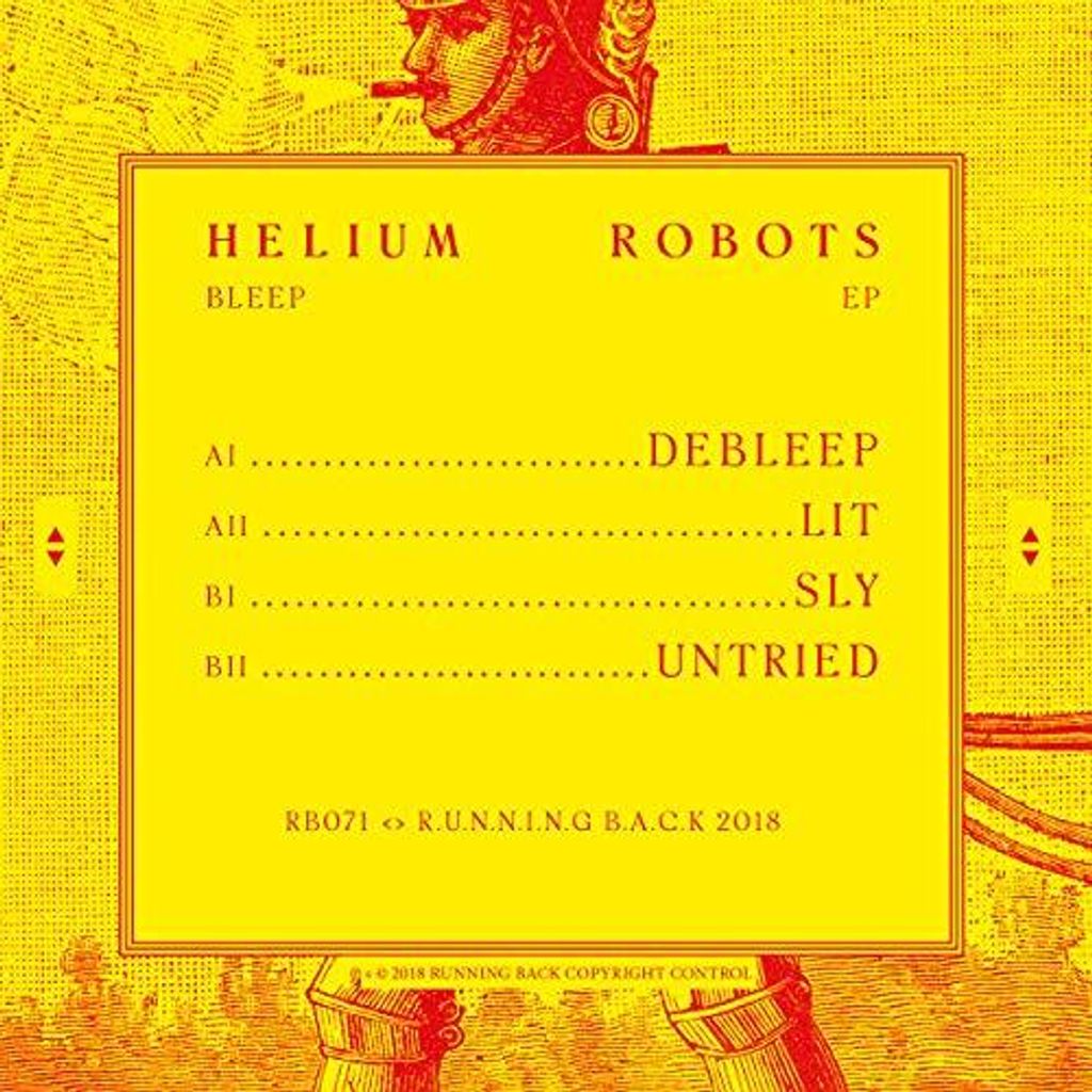 Helium Roboter - Bleep EP Vinyl