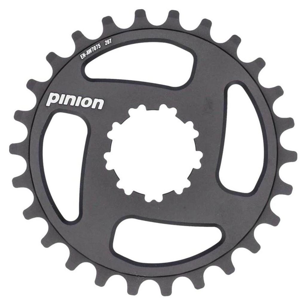 Ritzel Kettenblatt Alu, 26 Zähne, schwarz Produktbild 