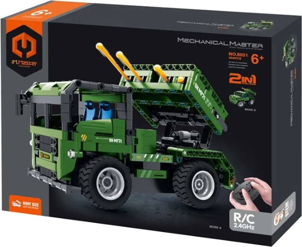 Jouet de construction Lance-missiles télécommandé 364 pcs 8021 RC - 4