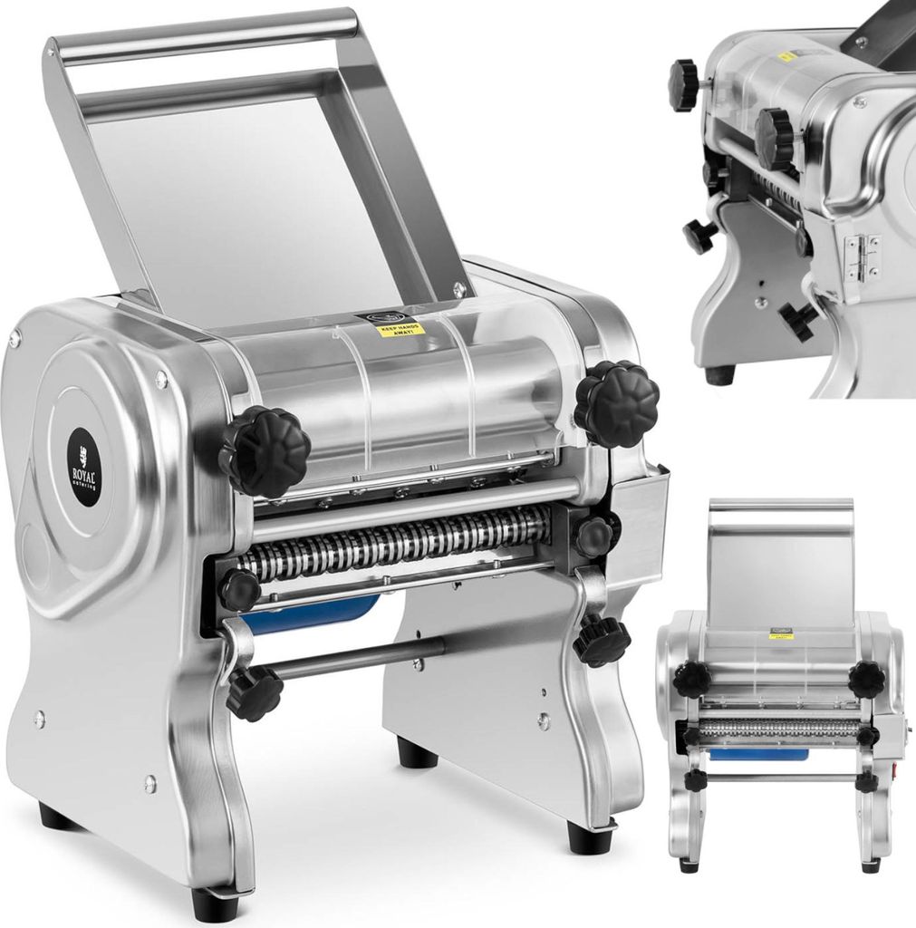Elektrische Nudelmaschine, Edelstahl, 220 mm, 550 W Produktbild 