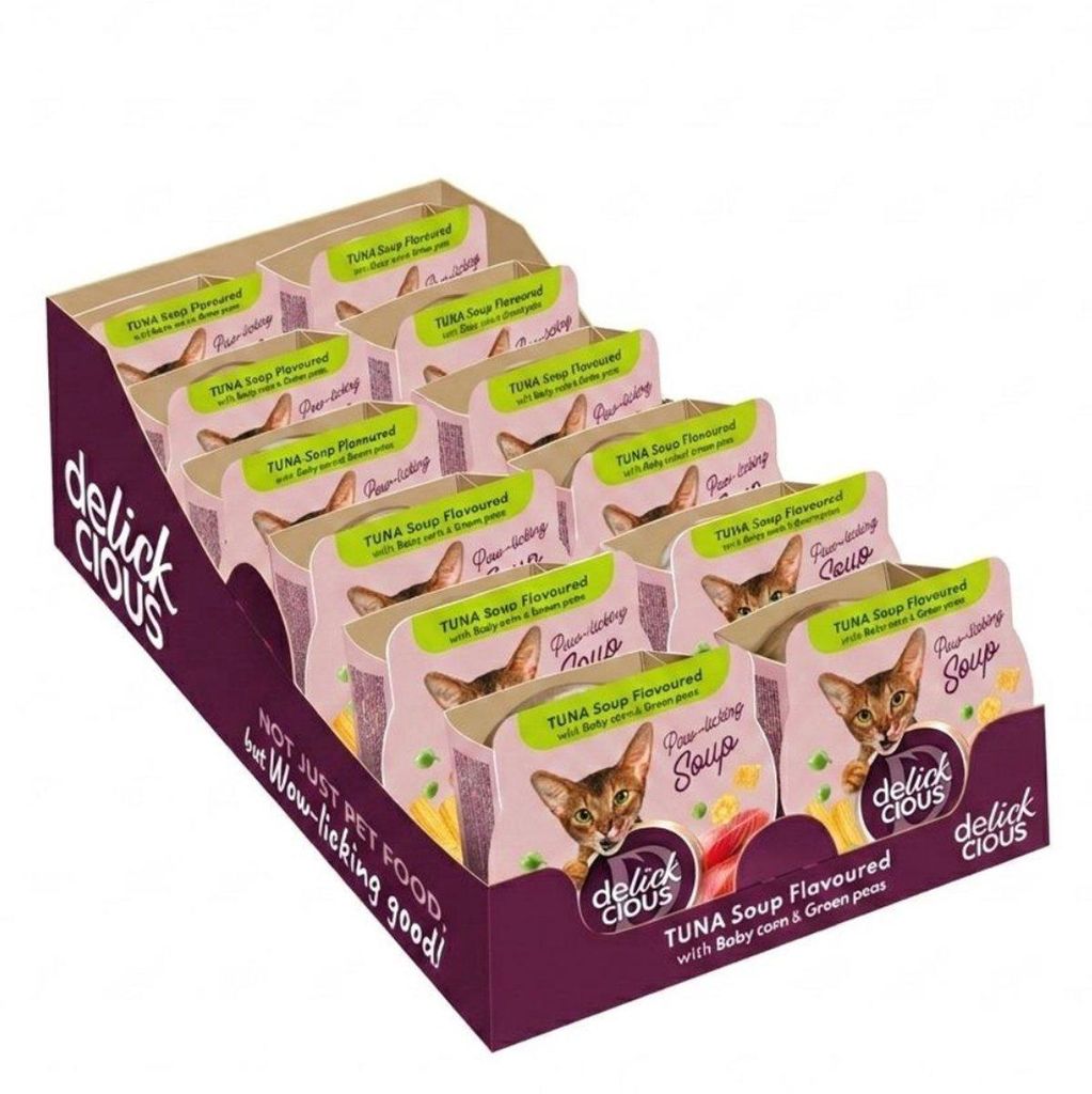 DELICKCIOUS Alleinfuttermittel für Katzen Nassfutter mit Produktbild 