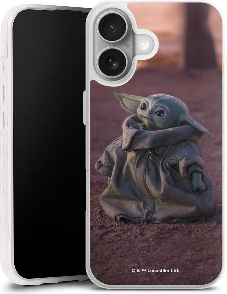 DeinDesign Handyhülle für Apple iPhone 17 Silikon Hülle Case Smartphone Schutzhülle Star Wars Baby Yoda The Child