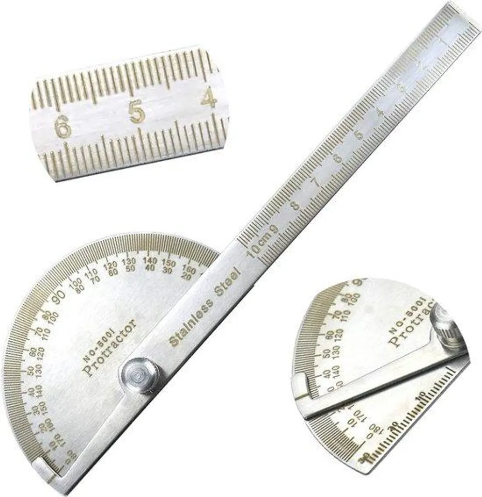 Tournevis gradué en inox 180° pour visser avec précision d'angle