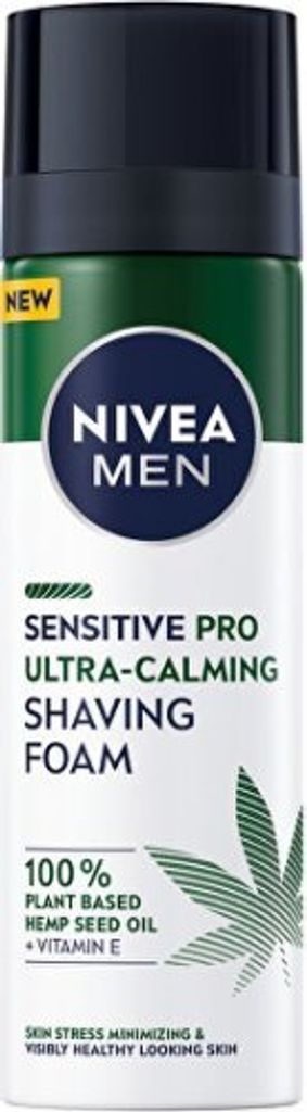 Nivea Men Sensitive Pro Ultra-Kalmerende Scheerschuim 200ml Productafbeelding 