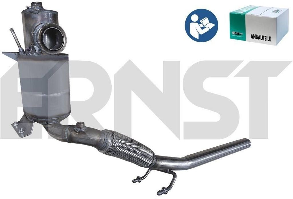 ERNST 910880 Dieselpartikelfilter DPF für VW Polo Schrägheck (6R1, 6C1) Euro 5 Abgasanlage Diesel