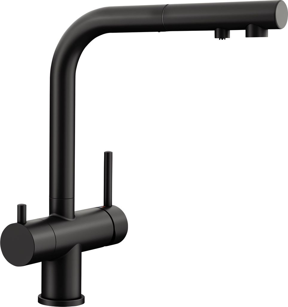 BLANCO FONTAS-S II  Sonderfarbe schwarz matt Produktbild 