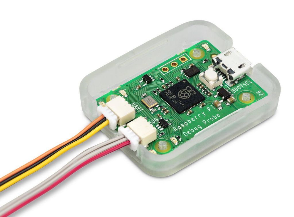 RASPBERRY PI Debug Probe: Debugging- und Produktbild 